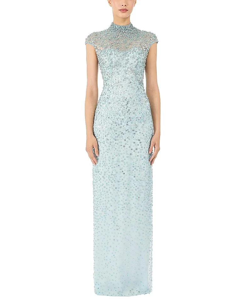 Jenny Packham Treasure Beaded Maxi Dress
