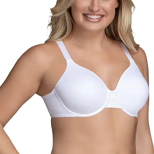Vanity Fair Beauty Back Full-Figure Smoothing Comfort Underwire Bra - 76380, D, White
