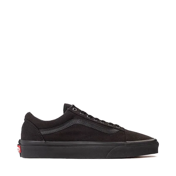 Vans Old Skool Skate Shoe - Black Monochrome