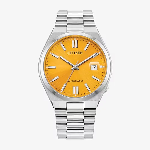 Citizen Tsuyosa Mens Automatic Silver Tone Stainless Steel Bracelet Watch Nj0150-56z, One Size