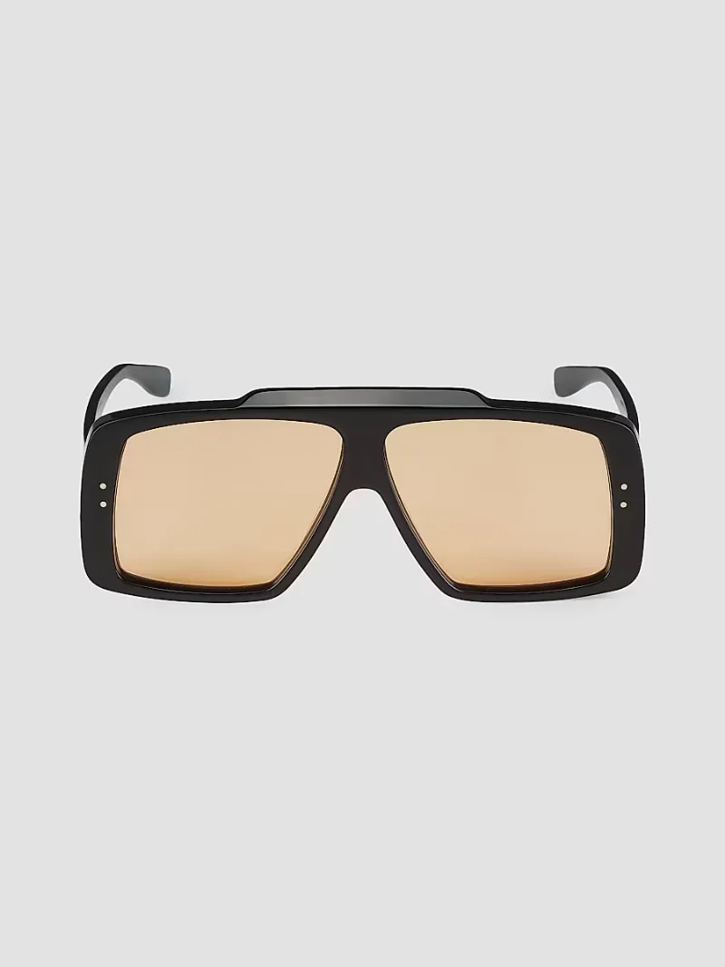 Gucci Men's Fashion Show 62MM Square Sunglasses - Black