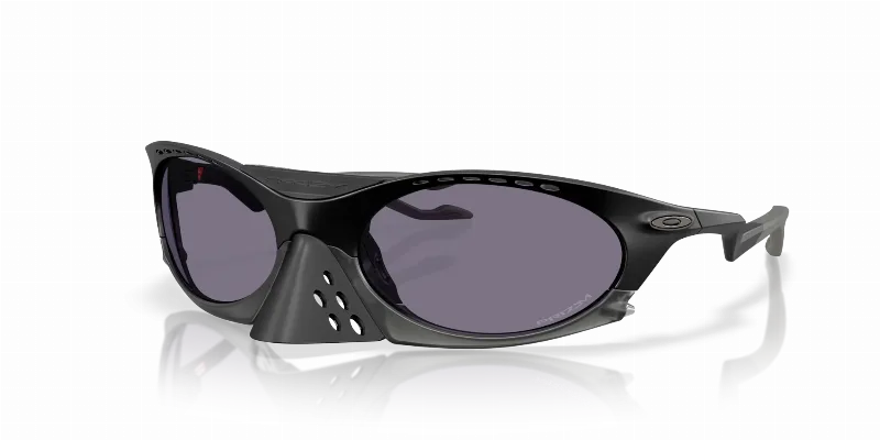 Oakley Plantaris Sunglasses with Matte Black Frame and Prizm Grey Lenses | Oakley®