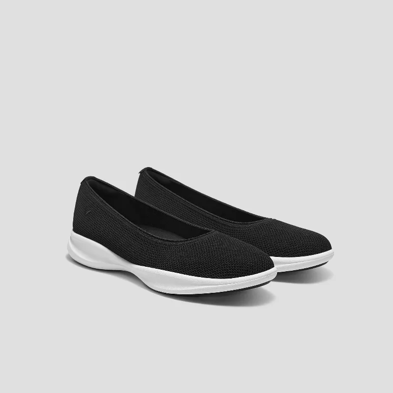 VIVAIA Walker Pro Hybrid Ballet Flats (Izabel)|BLACK|US 5