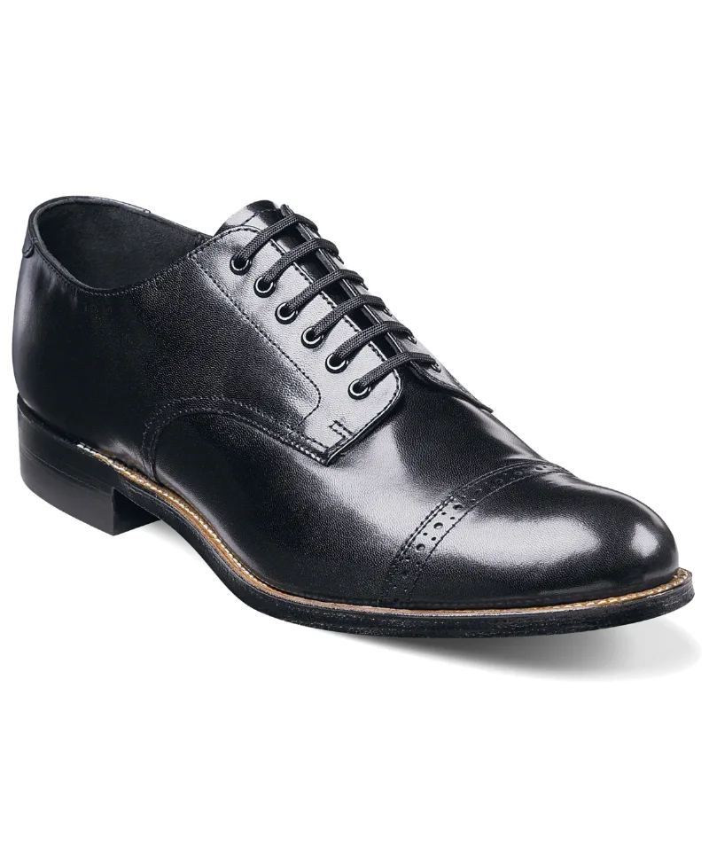 Stacy Adams Men's Madison Cap Toe Oxford - Black