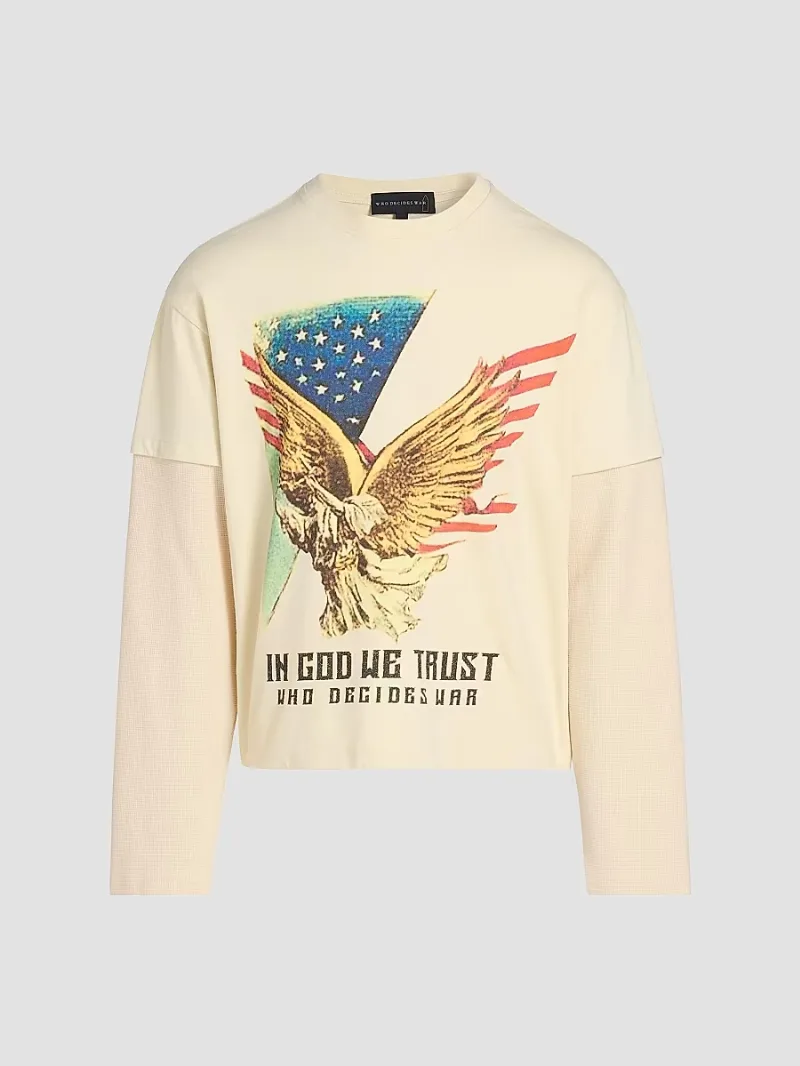 Men's IGWT Jersey Long-Sleeve T-Shirt - Ivory - Size XS