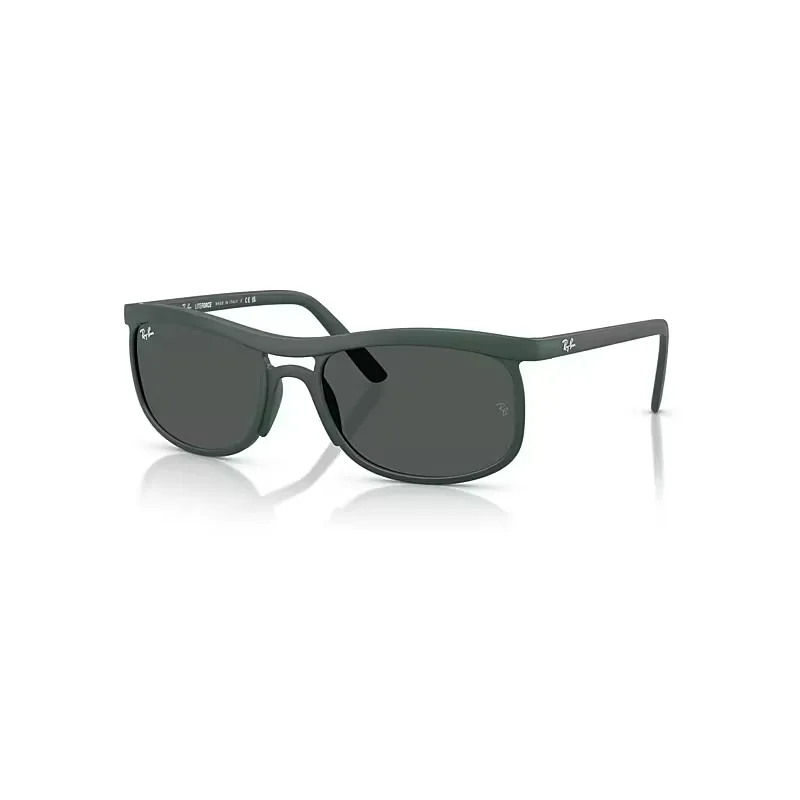 Ray-Ban Rb4452 Liteforce Sunglasses Sand Green Frame Grey Lenses 56-20
