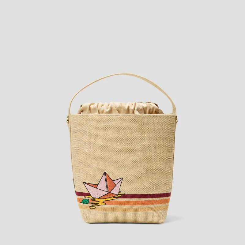 VIVAIA The Bucket Tote (Farreh)|NUDE PEACH - MARIA|ONE-SIZE