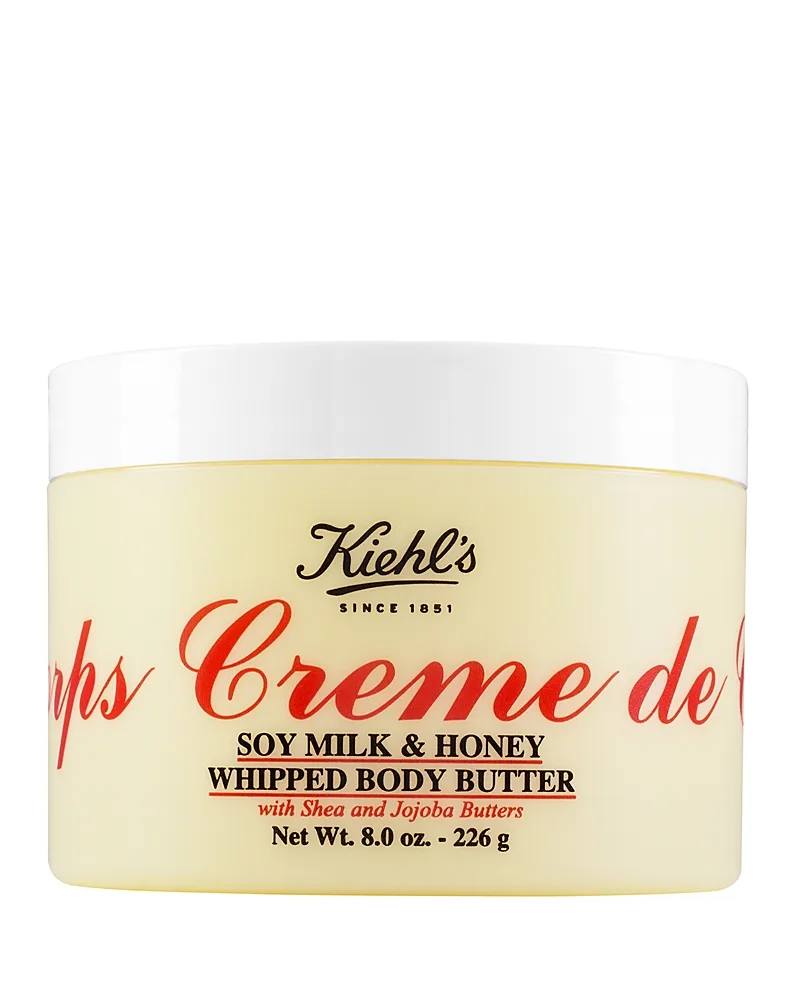 Kiehl's Since 1851 Creme de Corps Soy Milk & Honey Whipped Body Butter 8 oz.