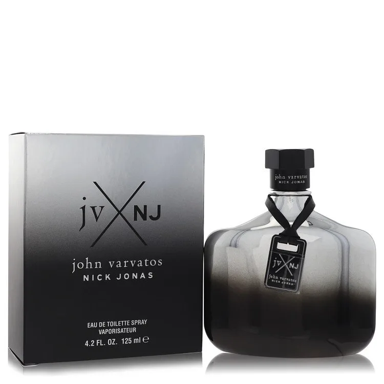 John Varvatos Nick Jonas Jv X Nj Cologne 4.2 oz EDT Spray (Silver Edition) for Men