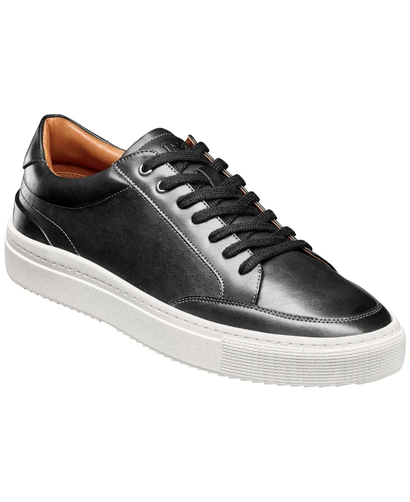 Stacy Adams Men's Dorian Round-Toe Sneakers - Black