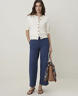Ann Taylor Weekend Straight Ankle Pant