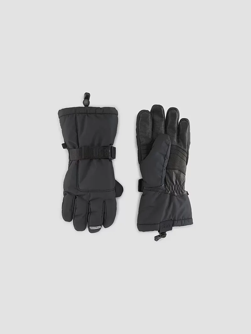 Men's UGGextreme Shasta Gauntlet Gloves - Black - Size Large