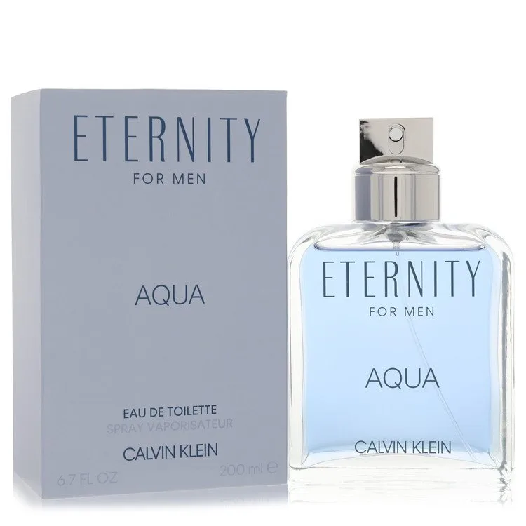 Eternity Aqua Cologne by Calvin Klein 6.7 oz EDT Spray for Men