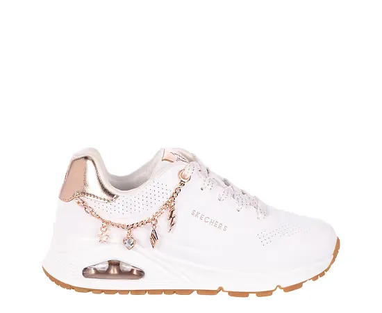 Skechers Girls Little-Big Kid Uno Sneaker
