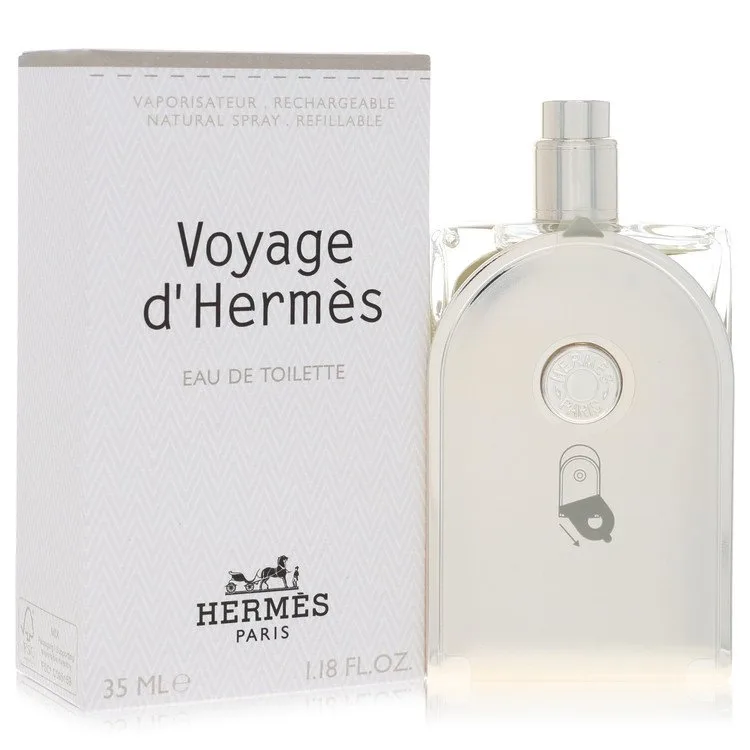 Voyage D'hermes Cologne 1.18 oz EDT Spray Refillable (Unisex) for Men