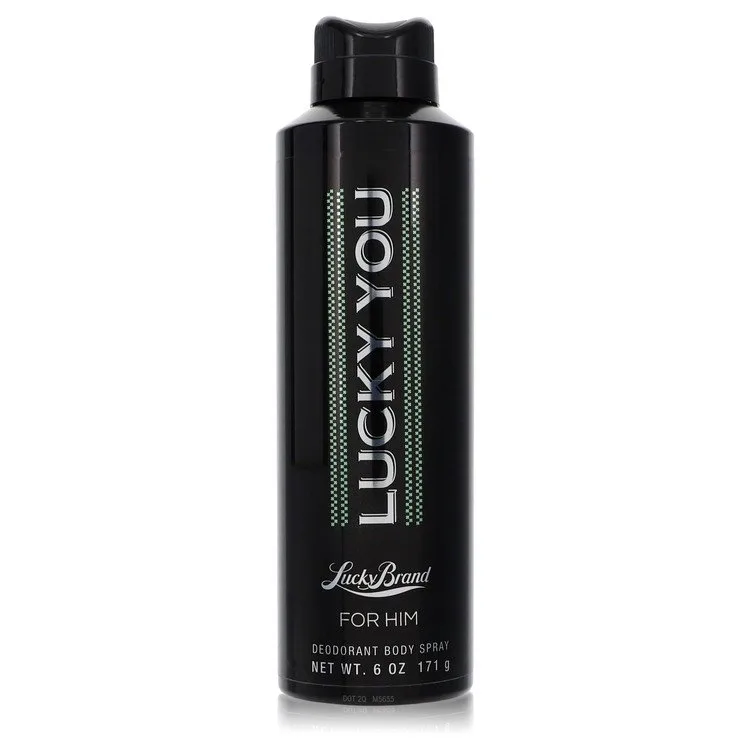 Lucky You Deodorant by Liz Claiborne 6 oz Deodorant Spray for Men