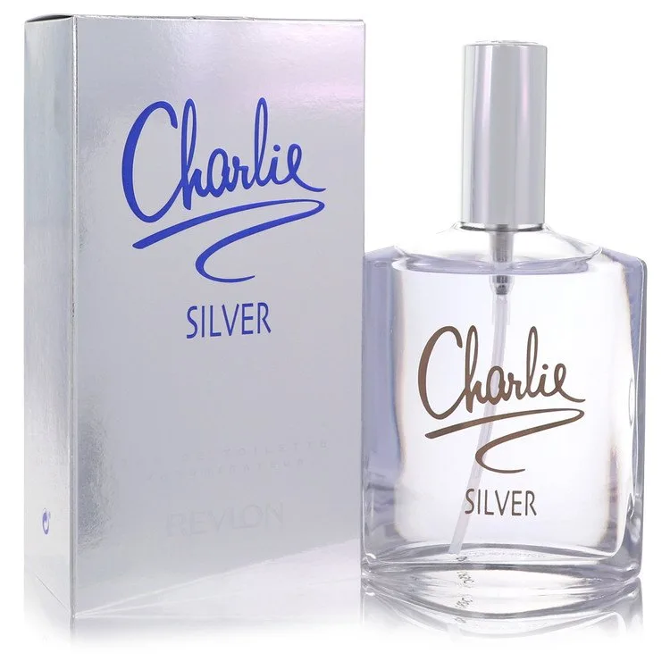 Charlie Silver Perfume by Revlon 3.4 oz EDT Spray for Women