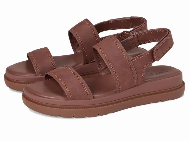 Naturalizer Attract Women's Wedge Shoes Cappuccino Brown Faux Leather : 6 M (B), Synthetic