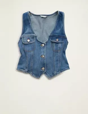 AE Denim Vest