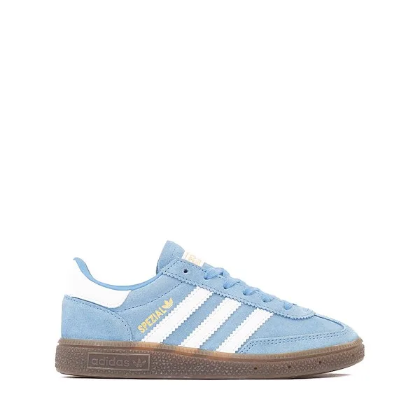 adidas Handball Spezial Athletic Shoe - Little Kid - Light Blue / White / Gum