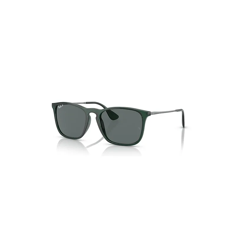 Ray-Ban Chris Sunglasses Gunmetal Frame Grey Lenses Polarized 54-18