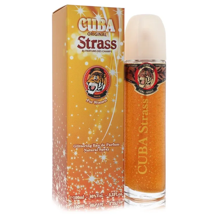 Cuba Strass Tiger Perfume by Fragluxe 3.4 oz EDP Spray for Women