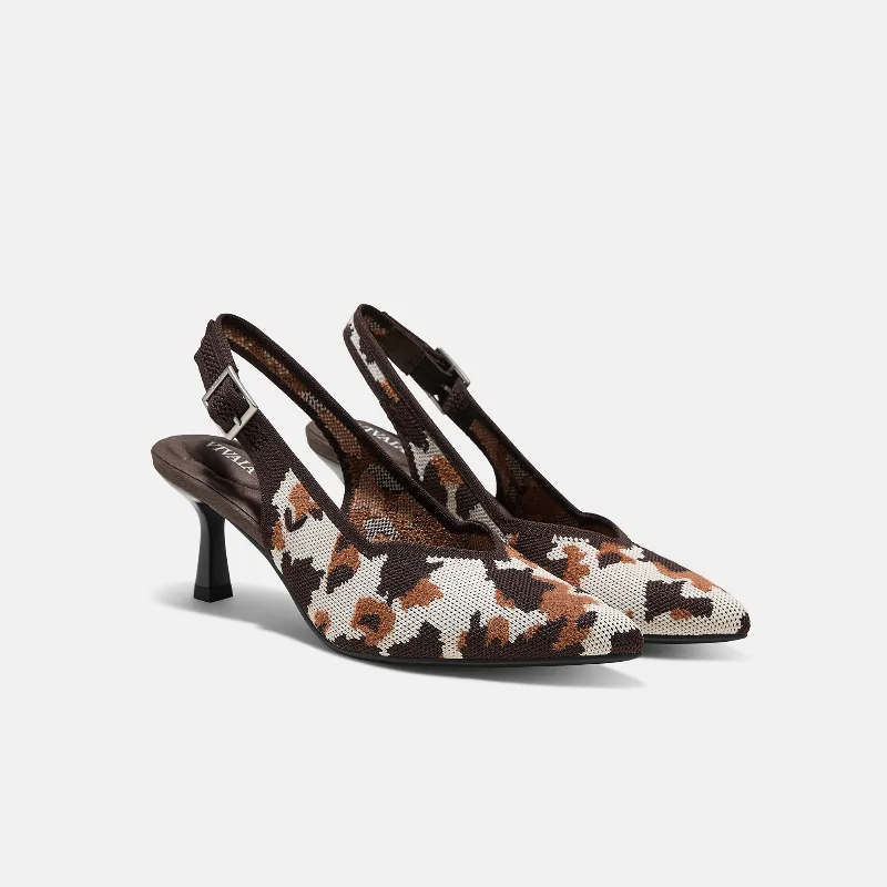 VIVAIA Pointed-Toe Slingback Heels (Addison)|WILDWEAVE|US 10