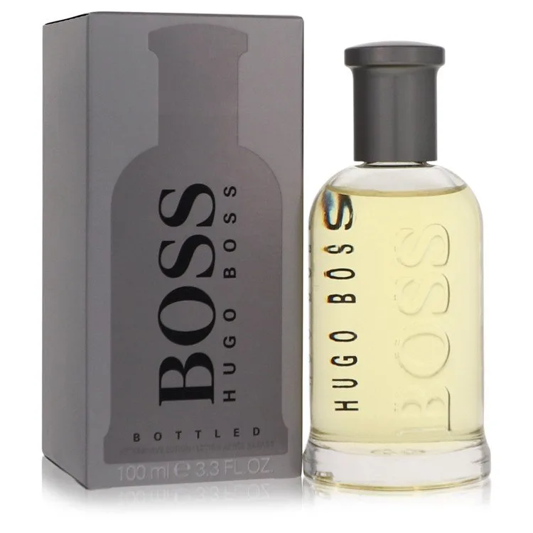 Boss No. 6 After Shave 3.3 oz After Shave (Grey Box) for Men