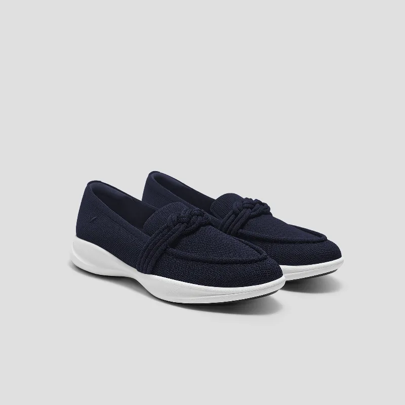 VIVAIA Walker Pro Knot Hybrid Penny Loafers (Iasmin)|NAVY|US 5.5
