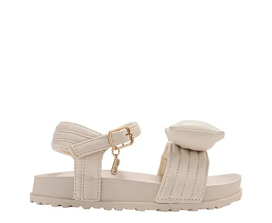 Bebe Girls Little-Big Kid Footbed Sandal