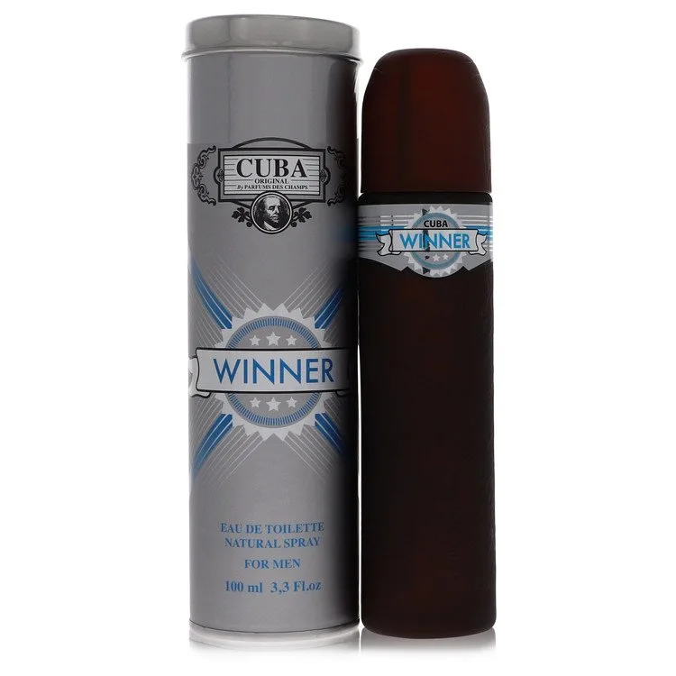 Cuba Winner Cologne by Fragluxe 3.4 oz EDT Spray for Men