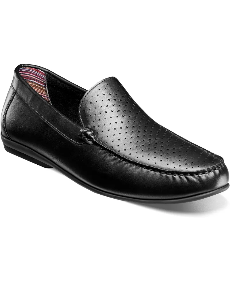 Stacy Adams Men's Conroy Perfed Slip On Shoe - Black