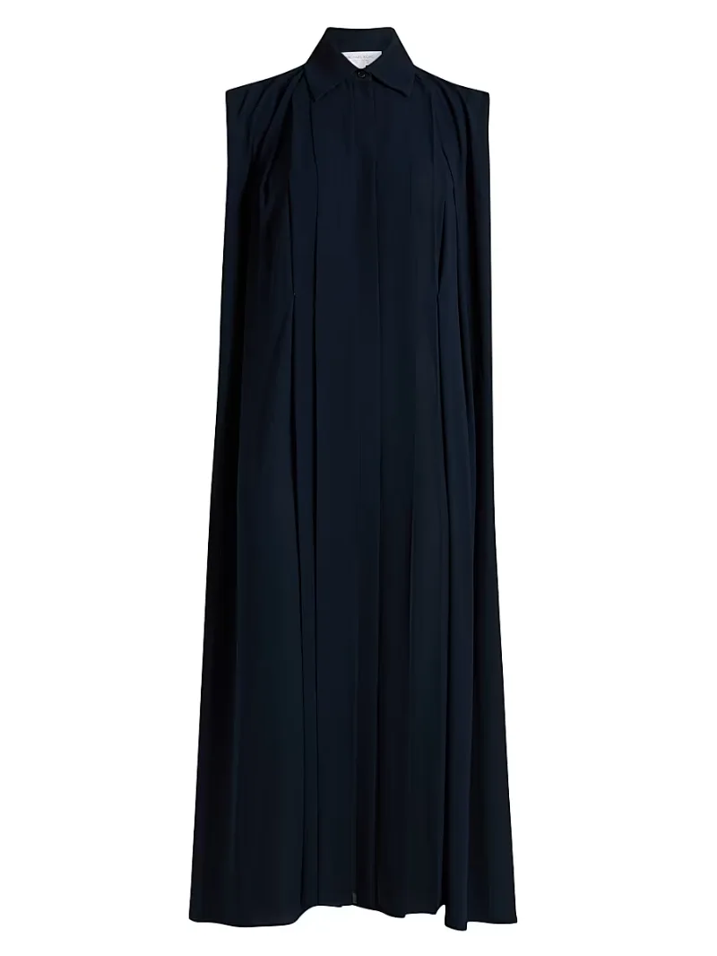 Women's Cap-Sleeve Shirtdress - Midnight - Size XS