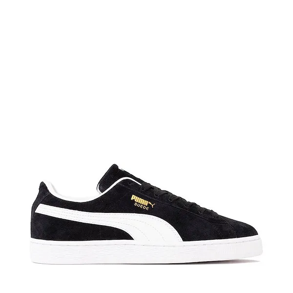 Mens PUMA Suede Classic Sneaker - PUMA Black / PUMA White