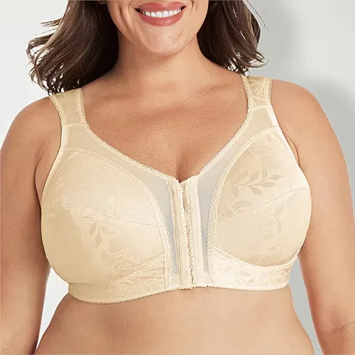 Playtex 18 Hour Front-Close With Flex Back Bra - 4695, Dd, Beige