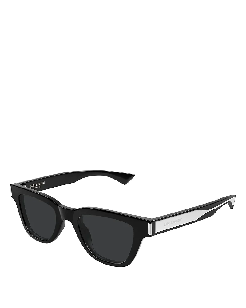 Saint Laurent Jacques Squared Sunglasses, 47mm