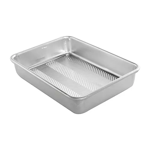 Nordicware Naturals 9" x 13" Rectangular Cake Pan, One Size, Gray