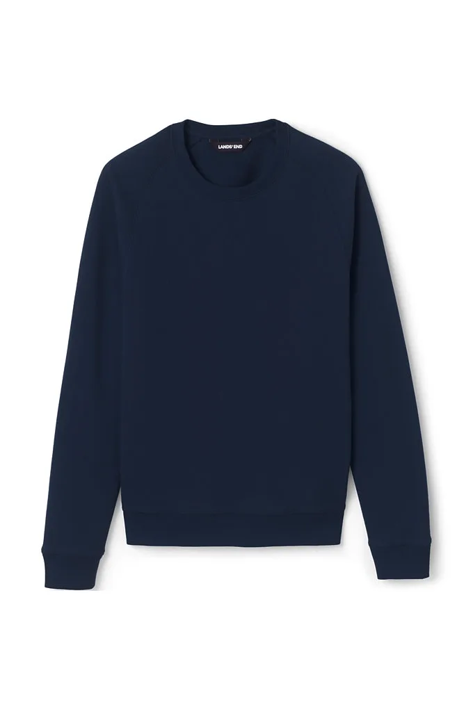 Adult Crewneck Sweatshirt - Lands' End - Blue - L