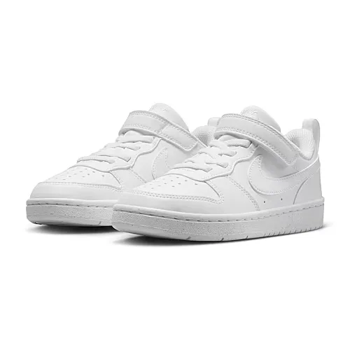 Nike Court Borough Low Little Kid Unisex Sneakers, 1 Medium, White
