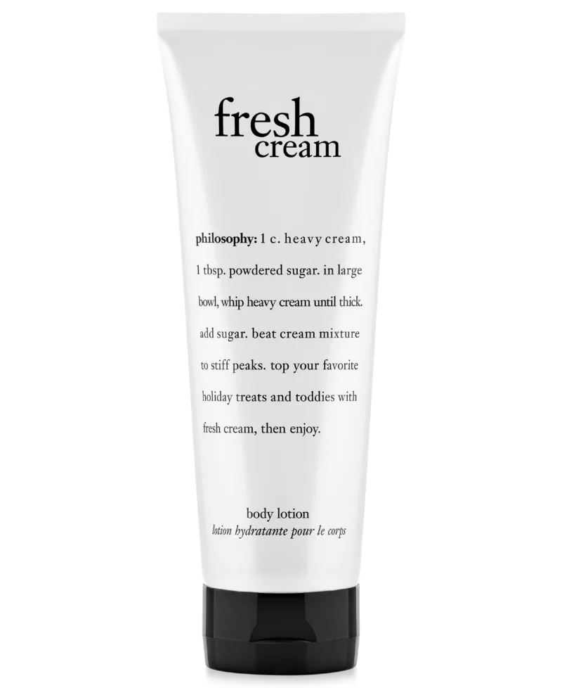 philosophy fresh cream body lotion, 7 oz