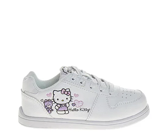Hello Kitty Girls Little-Big Kid Lace-Up Sneaker