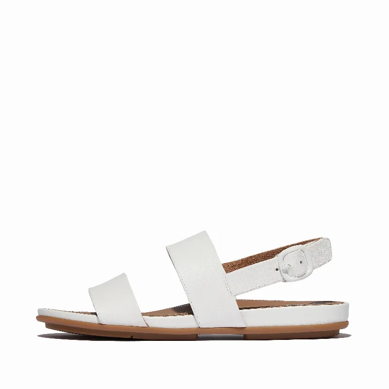 GRACIE Leather Back-Strap Sandals