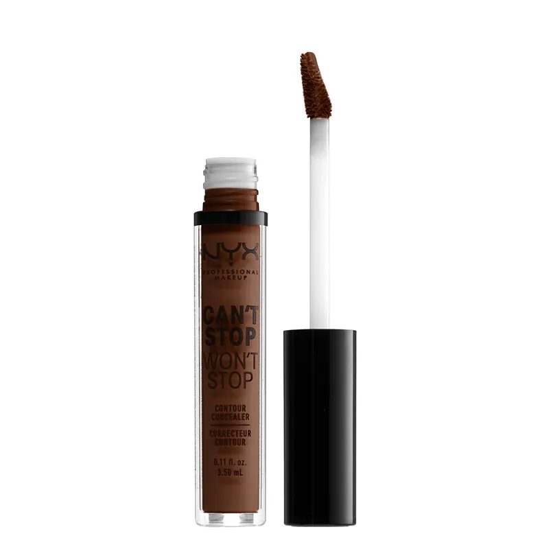 NYX Professional Makeup Can't Stop Won't Stop Concealer | Deep Walnut
