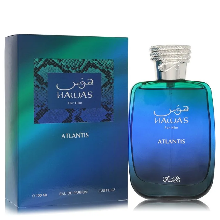 Hawas Atlantis Cologne by Rasasi 3.38 oz EDP Spray for Men