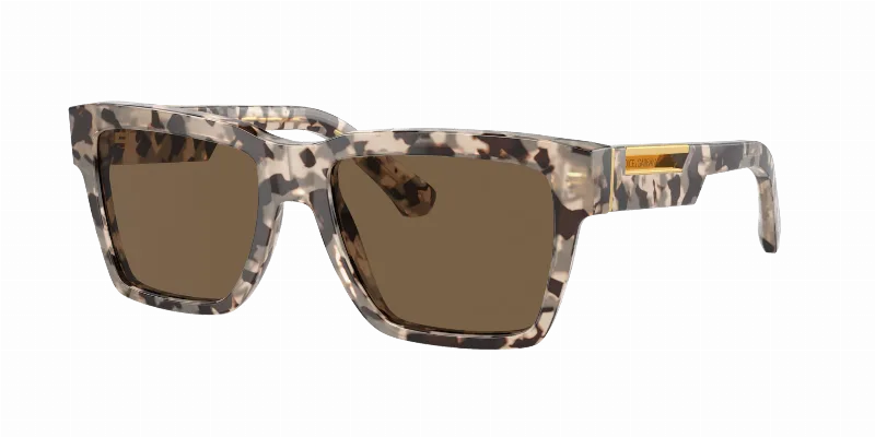 DOLCE&GABBANA Man Sunglasses DG4465  -  Frame color: Havana Beige, Lens color: Dark Brown