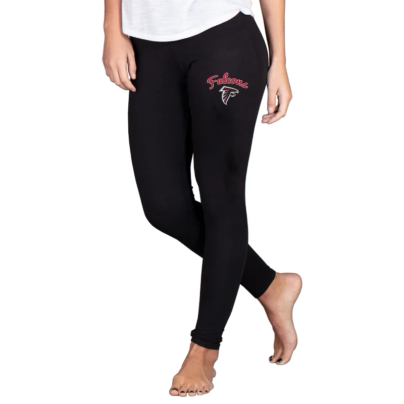 Women's Concepts Sport  Black Atlanta Falcons Lightweight Fraction Lounge Leggings