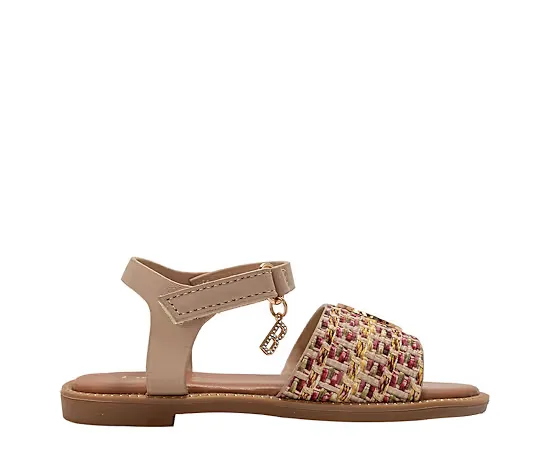 Bebe Girls Little-Big Kid Flat Sandal