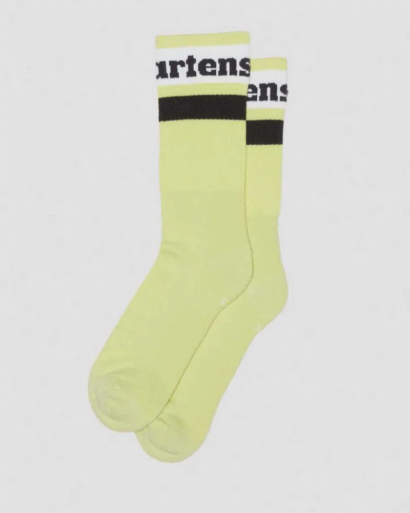 Athletic Logo Organic Cotton Blend Socks