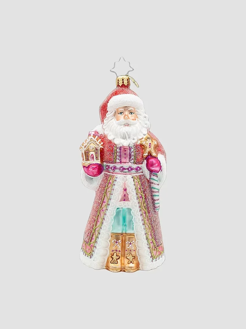 Christopher Radko Candy & Sweets The Claus Confection Glass Ornament