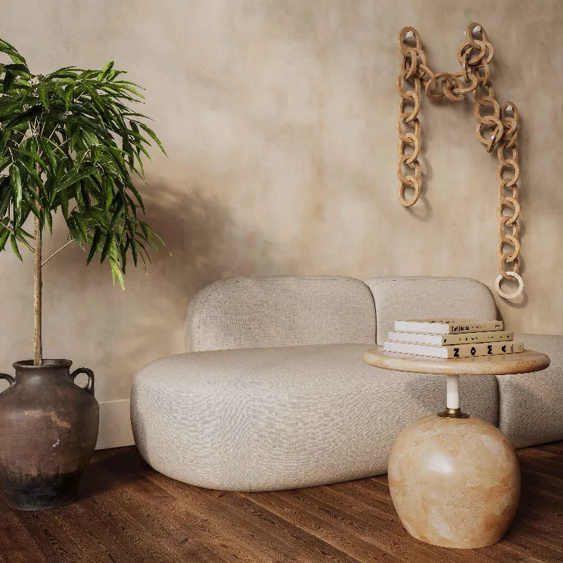 Ashley TOV Furniture Broohah Sofa, Beige